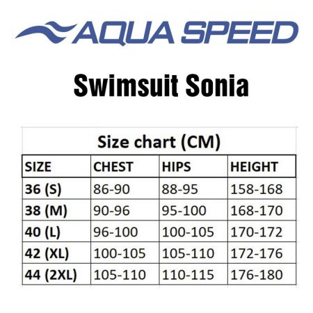 Costum De Baie Dama AQUA SPEED Swimsuit Sonia 133 522425 347 imagine 4